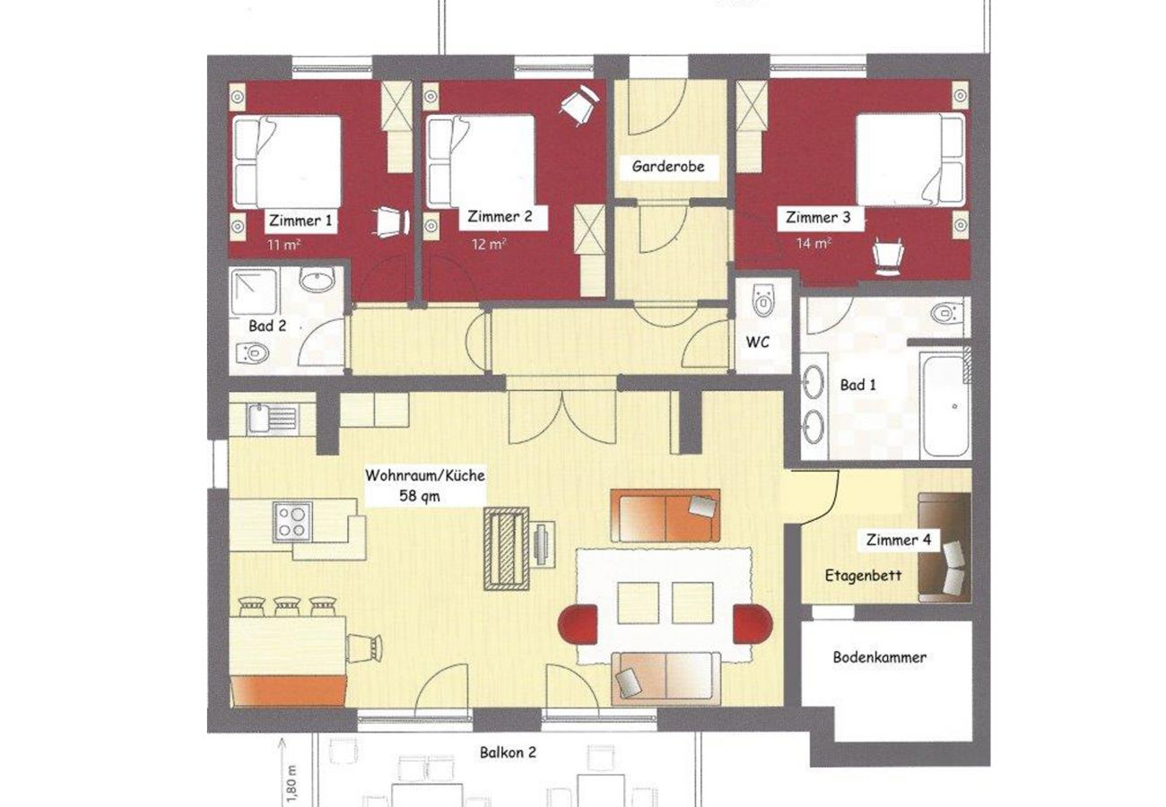 Apartment in Kaprun - Finest Penthouse All Seasons Lodge Kaprun