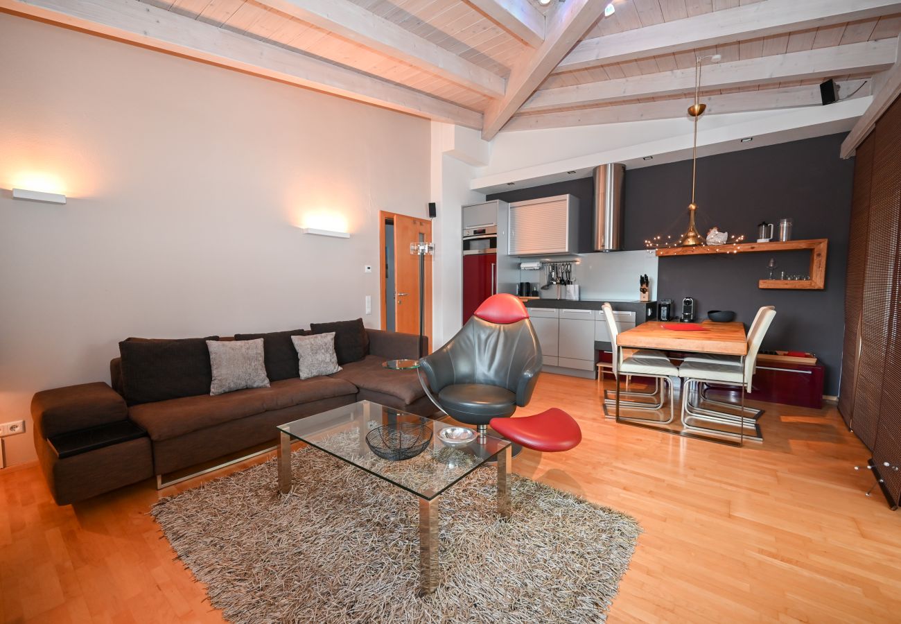 Apartment in Kaprun - Ski & Golf Suite 25: balcony, Maiskogel View