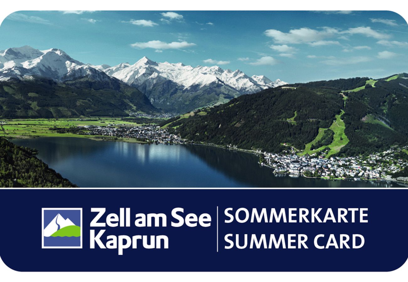 Ferienwohnung in Zell am See - 5 Seasons House Zell am See - TOP 1, SUMMER CARD
