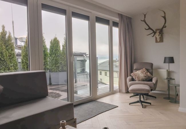 Ferienwohnung in Zell am See - Penthouse Lake Mountains View, terrace, aircon