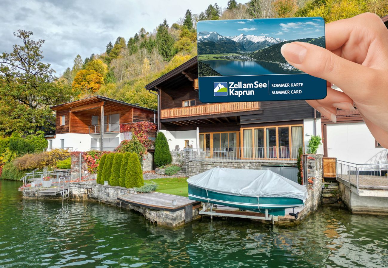 Ferienhaus in Zell am See - Finest Lakeside Villa Zell am See - SUMMER CARD