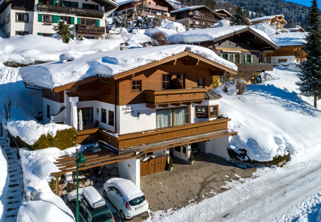 Ferienwohnung in Saalbach - Landhaus Simone - Alpenfeuer / Joker Card