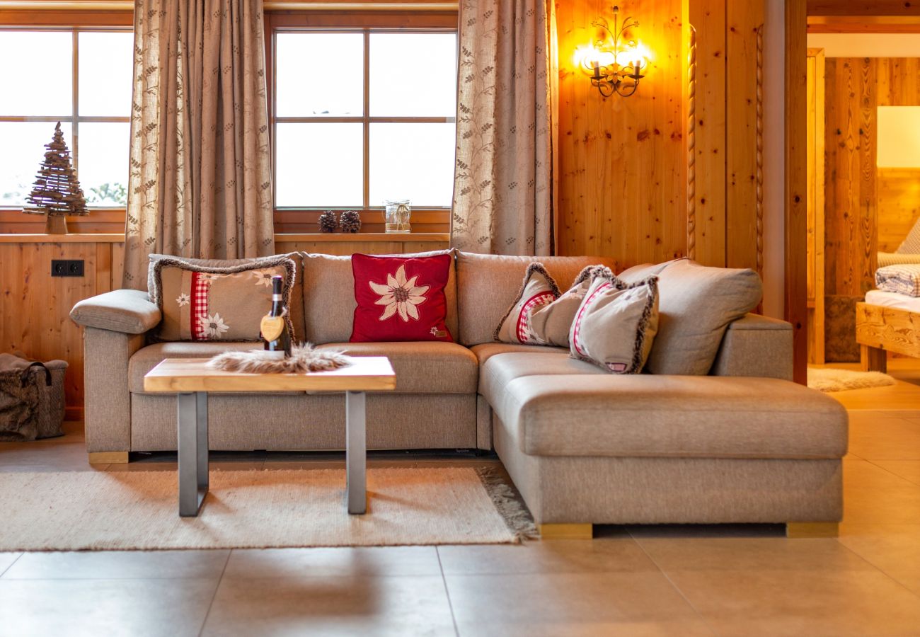 Ferienwohnung in Saalbach - Landhaus Simone - Alpenfeuer / Joker Card