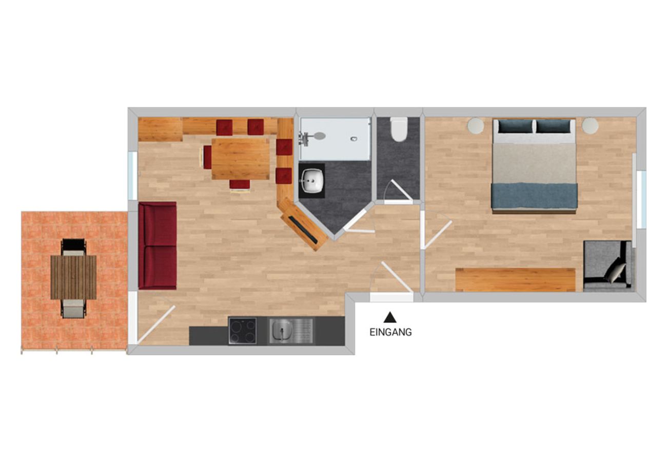 Ferienwohnung in Saalbach - Landhaus Simone - Bergzauber - Joker Card