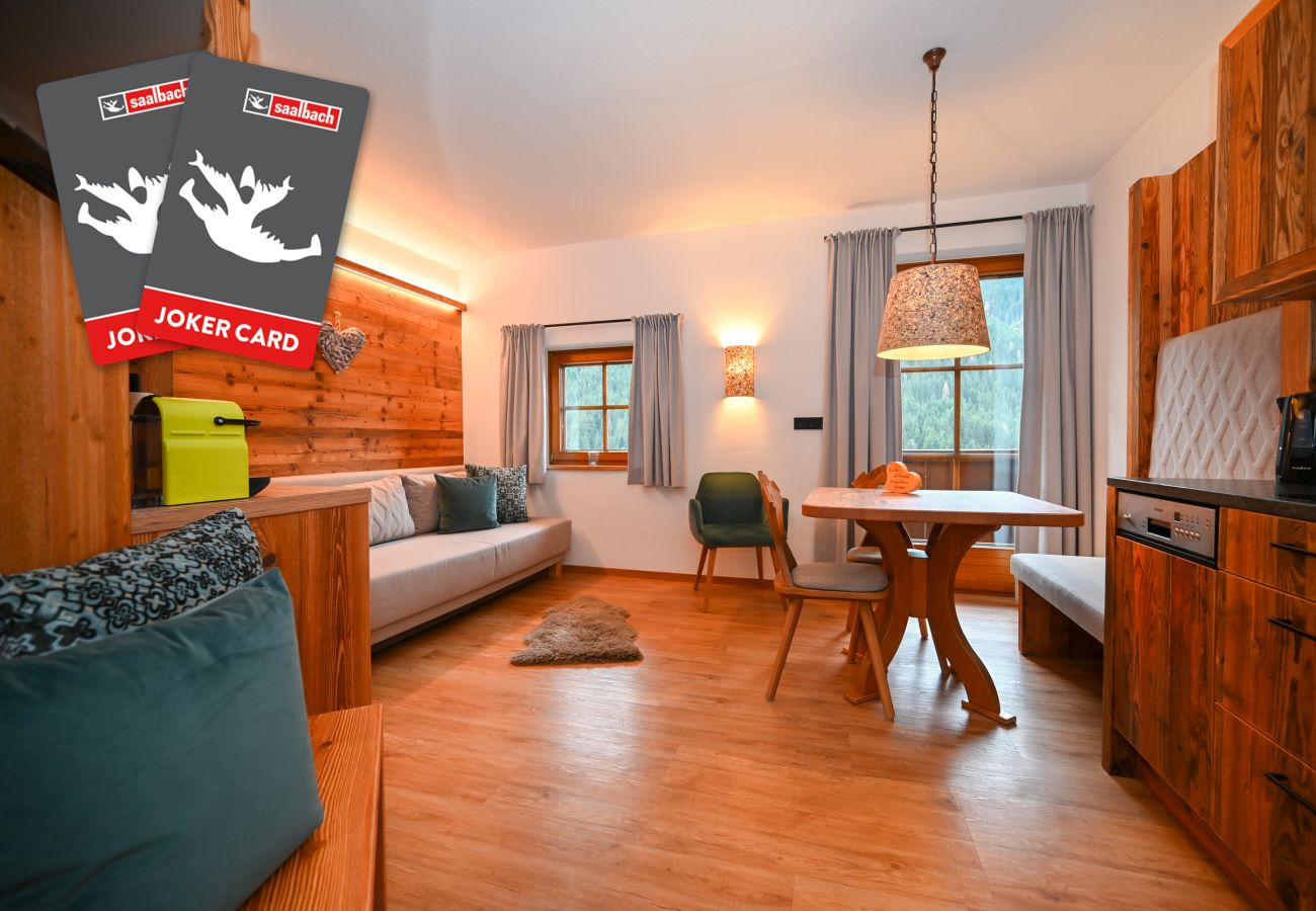 Ferienwohnung in Saalbach - Landhaus Simone - Gipfelnest - Joker Card