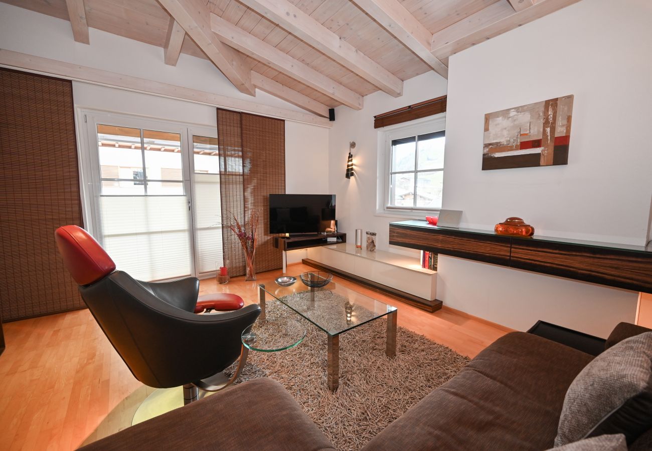 Ferienwohnung in Kaprun - Ski & Golf Suite 25: balcony, Maiskogel View